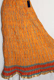 Skirt 2039 Orange Cotton