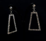 Silver Crystal Earring