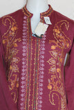 Blouse 2130  Fuchsia Winter Wear Kurti Tunic Top