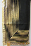 Scarf 2151163 Black Tissue Gota Detail Fancy Dupatta Chunni Shawl