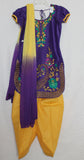 Suit 2208 Purple Yellow Salwar Kameez Dupatta Small S Size