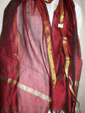 Scarf Stole Dupatta Wrap Maroon