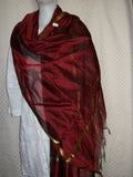 Scarf Stole Dupatta Wrap Maroon