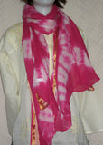 Scarf 2342 Pink Cotton Blend Dupatta Chunni Shawl Shieno