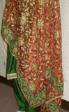 Dupatta Bridal 2386 Red