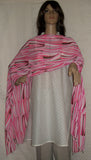 Scarf 2443 Pink Dupatta Chunni Shawl Wrap Shieno Sarees