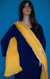 Scarf 2583 Yellow Cotton Haldi Ubtan Roka Dupatta Chunni Shawl