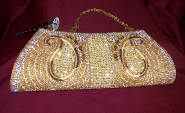 Rose Gold/Silver Women Evening Bag Bling Satin Metal Leaf Wedding Purse  Bridal Handbags For Ladies Party Dinner Banquet Clutch - AliExpress