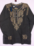 Kurti Tunic Shirt Blouse Black