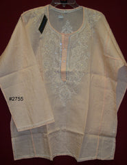 Kurti Tunic Shirt Blouse Peach