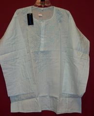 Blouse 2757 Kurti Tunic Blouse Firozi Indian Clothing Shieno Sarees