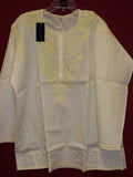 Blouse 2758 Lemon Cotton Kurti Tunic Indian Clothing Shieno Sarees