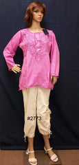Kurti 2773 Tunic Blouse Unabi Cotton Indian Clothing Shieno Sarees
