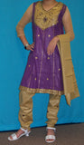 Girl’s 2858 Purple Anarkali Set Indian Clothing Shieno Sarees