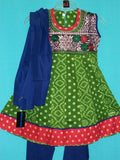 Girl’s Anarkali Set Green