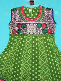 Girl’s Anarkali Set Green