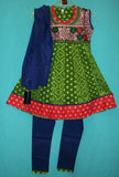 Girl’s Anarkali Set Green