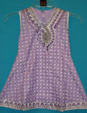 Girl’s Anarkali Set Lilac