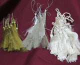 Trims 2959 Tilla Tassels Hangings Latkans Ribbon Lace Gota Shieno Sarees