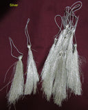 Trims 2959 Tilla Tassels Hangings Latkans Ribbon Lace Gota Shieno Sarees