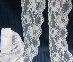 Lace 2965 Nylon Lace Craft Trim Embellishment Shieno Sarees