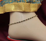Anklet Payal 3093 Golden Indian Payal Shieno Sarees