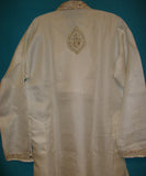 Men's 3132 White Party Wear Kurta Shieno Sarees