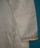Men's 3132 White Party Wear Kurta Shieno Sarees