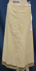 Petticoat 3334 Beige Low Rise Underskirt Inskirt Medium Size Sari Petticoat
