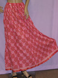 Skirt 3433 Cotton Chunri Print Long Skirts Shieno