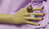Finger Rings 3590 Golden Shieno Sarees