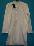 Men's Kurta Pajama 3612 Ivory Small Medium Large Kurta Shieno Sarees