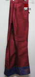 Pants 7810 Spun Silk Ankle Length Straight Pencil Trouser Palazzo Pants