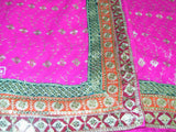 Saree 383 Pink Party Wear Sari Shieno Sarees