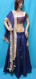 Lehenga 4081 Purple Silk Indian Lehenga Choli Shieno Sarees