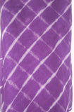 Tie Dye Purple Chiffon Scarf Dupatta