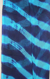 Scarf 444 Blue Firozi Georgette Tie Dye Dupatta Chunni Shieno