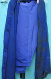 Suits 4476 Blue Printed Pakistani Salwar Kameez Dupatta Suit