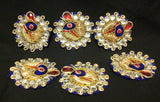 Trims 4480 Assorted Beads Stones Craft Trim Embellishment Shieno Sarees