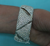 Bangle 4548 Silver Indian Bracelet Polki Jewelry Shieno Sarees