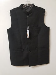 Men’s Koti 4671570 Men’s Black Tropical Waist Coat Jacket