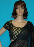 Choli 4709 Black Gold  Blouse M L XL Shieno Sarees