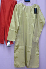 Suit 4789/2612 Golden Salwar Kameez Small Size 2 pieces suit shieno sarees