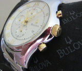 Watch 4797 Vintage Bulova Quartz Chronograph Wrist Watch