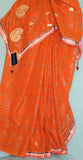 Saree 4930 Georgette Designer Zari Tilla Sari Shieno Sarees
