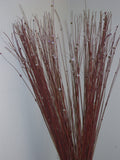 Straw Bunch with Red Beads $ Flowers