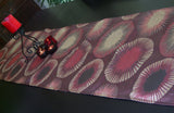 Table Runner 508 Sunny Maroon Home Linen Table Cloth Shieno