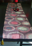 Table Runner 508 Sunny Maroon Home Linen Table Cloth Shieno