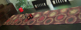 Table Runner 508 Sunny Maroon Home Linen Table Cloth Shieno