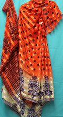 Printed Silk Saree 5091 Designer Indian Sari Choli Shieno Sarees San Francisco